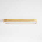 Mila Wood Flush Mount Ceiling Light