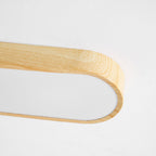 Mila Wood Flush Mount Ceiling Light