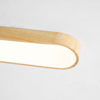 Mila Wood Flush Mount Ceiling Light