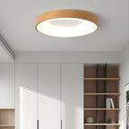 Mila Wood Flush Mount Ceiling Light