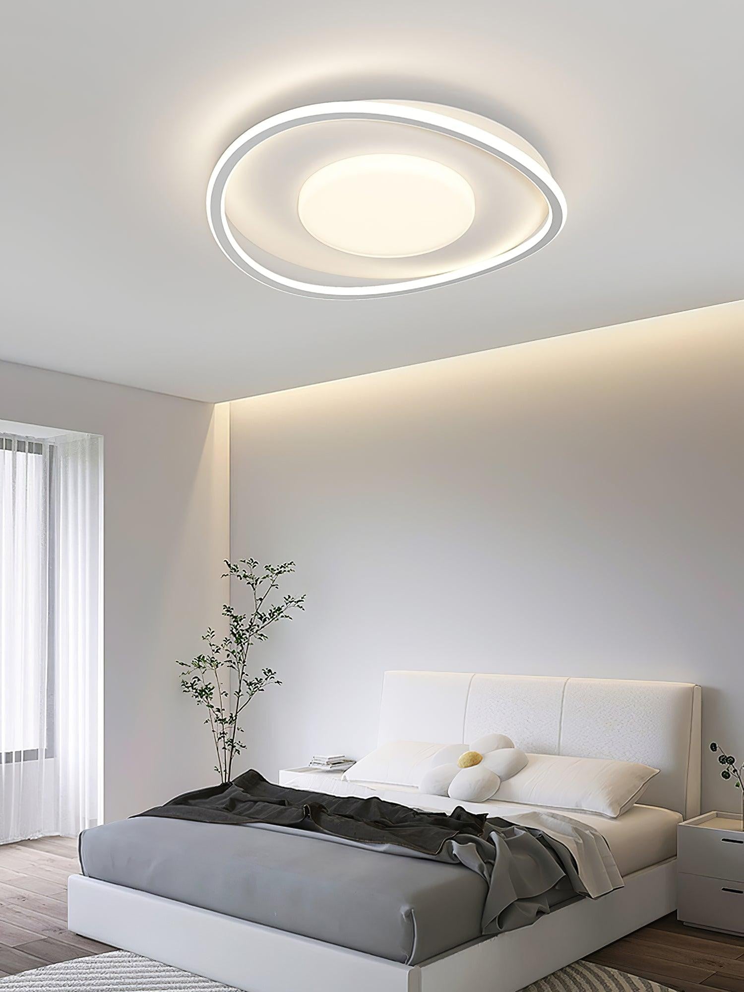 Minimal Geometry LED Ceiling Light
