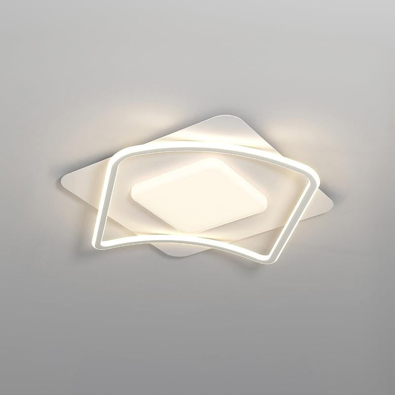Minimal Geometry LED Ceiling Light