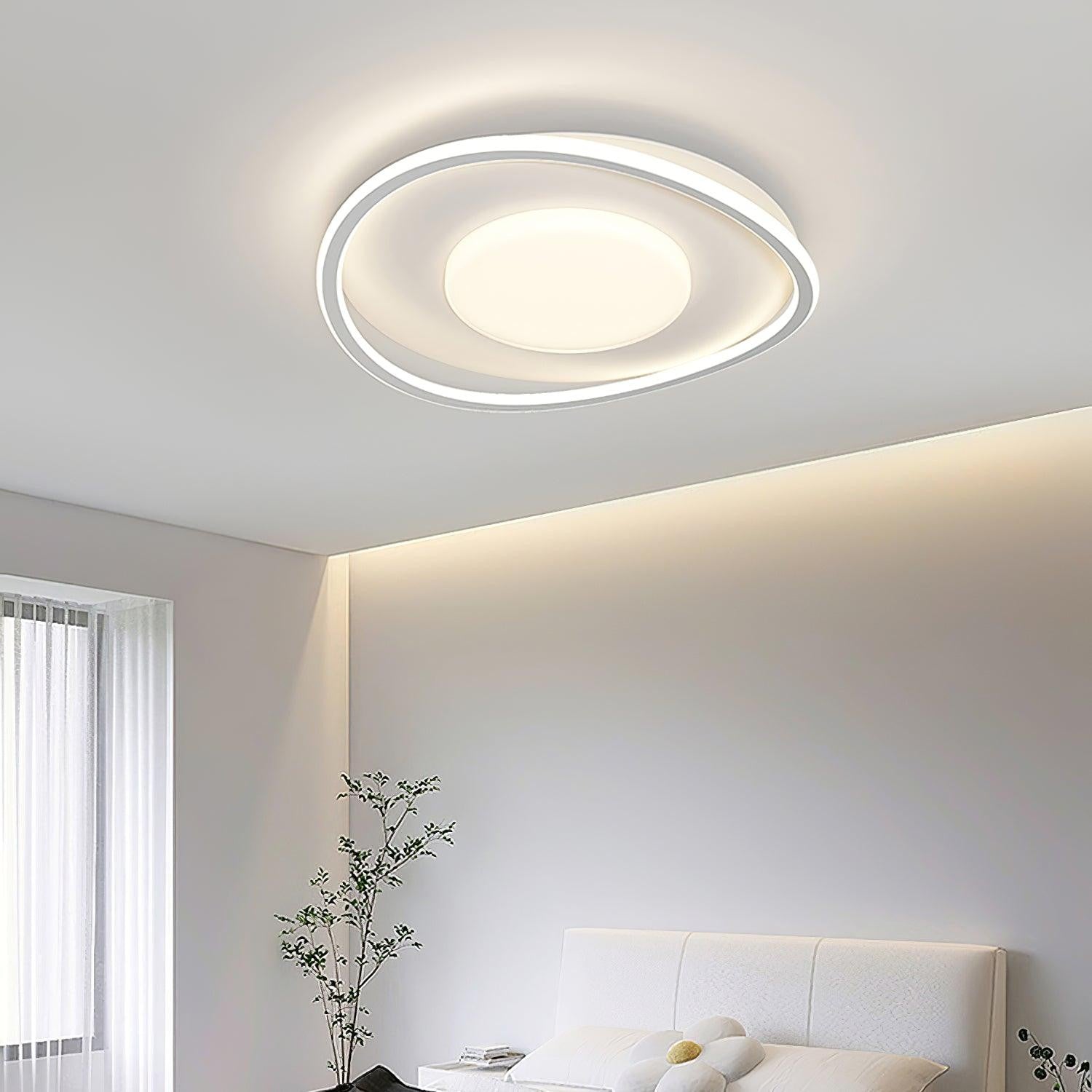 Minimal Geometry LED Ceiling Light