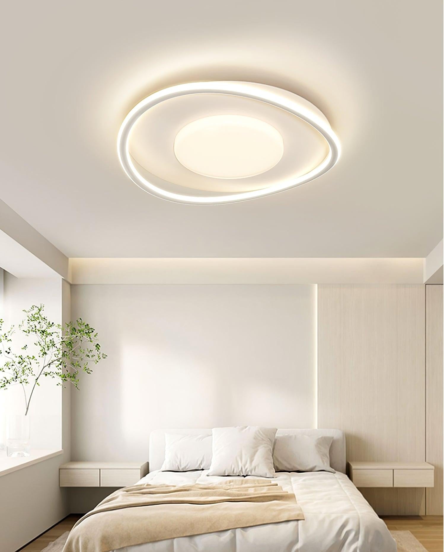 Minimal Geometry LED Ceiling Light