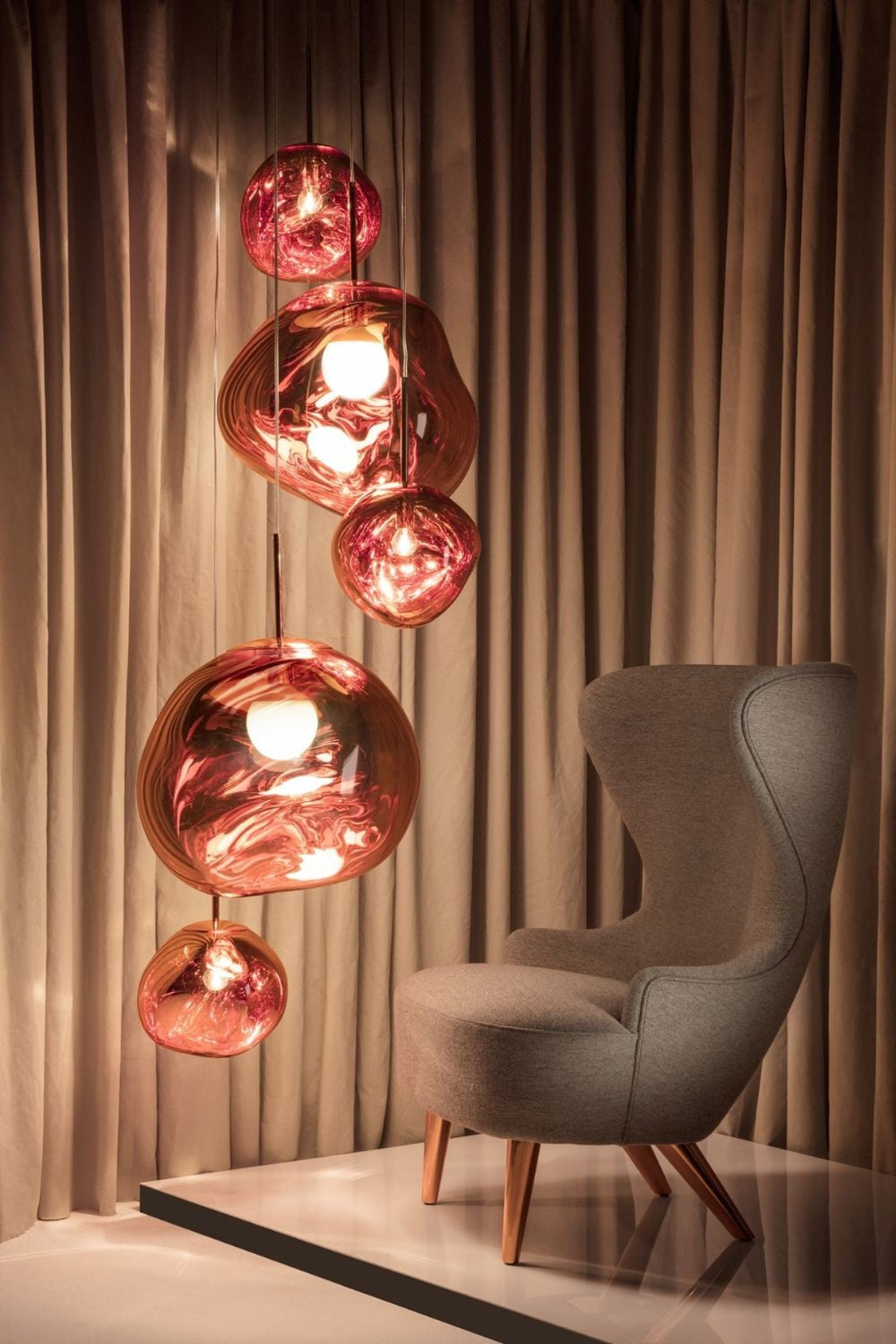 Molterra Mirror Glass Pendant Light