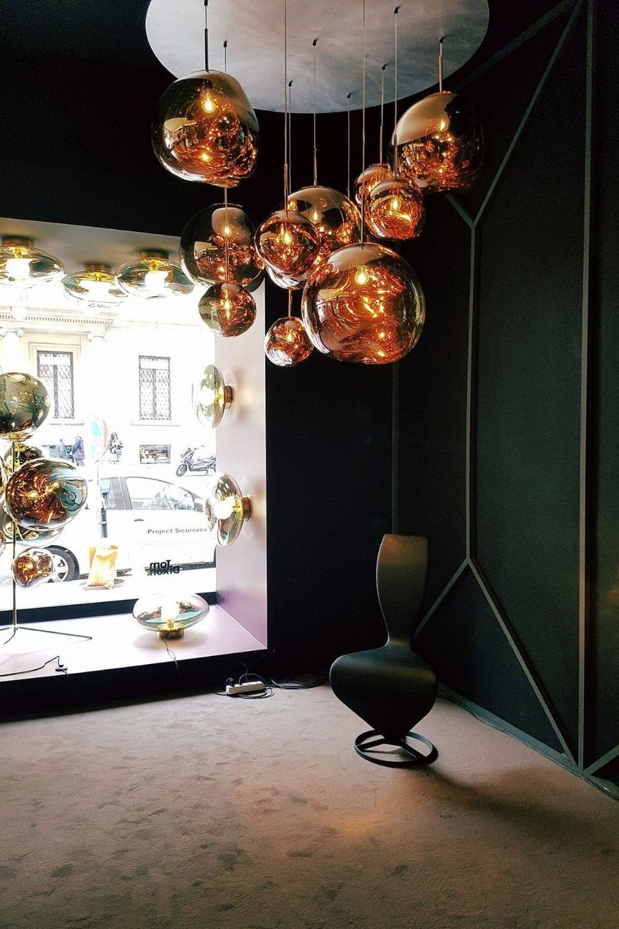 Molterra Mirror Glass Pendant Light