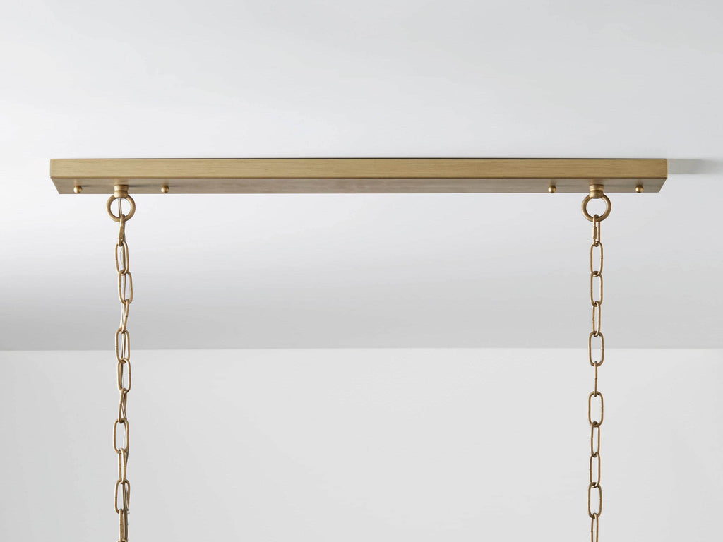 Montclair Art Deco Rectangular Crystal Chandelier