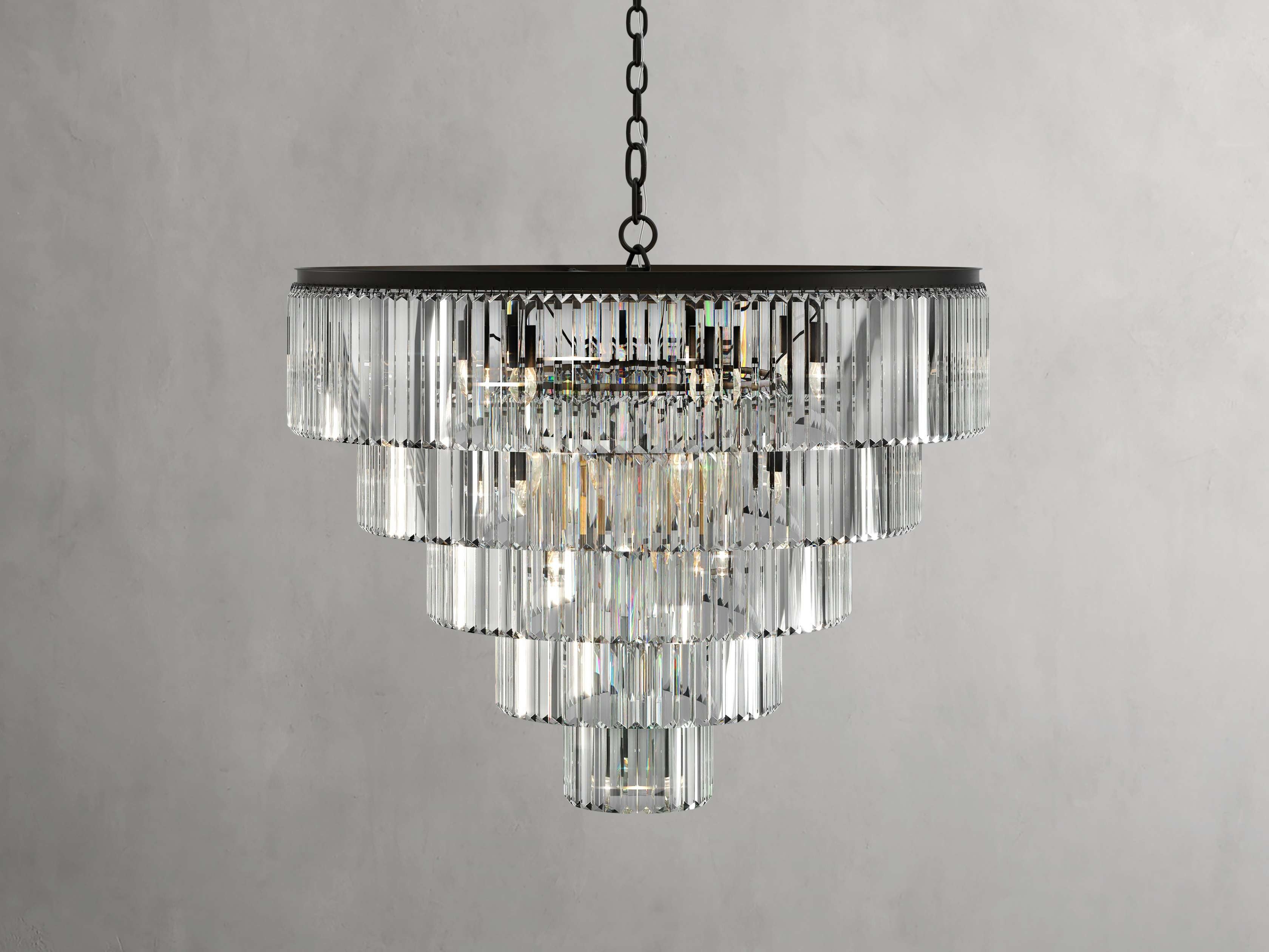Montclair Grand Tier Crystal Chandelier