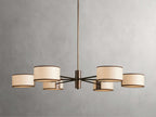Montclair Linen Diffuser Ring Chandelier