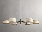 Montclair Linen Diffuser Ring Chandelier