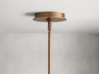 Montclair Linen Shade Round Chandelier