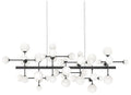 Nebula LED Bar Pendant - Satin Black