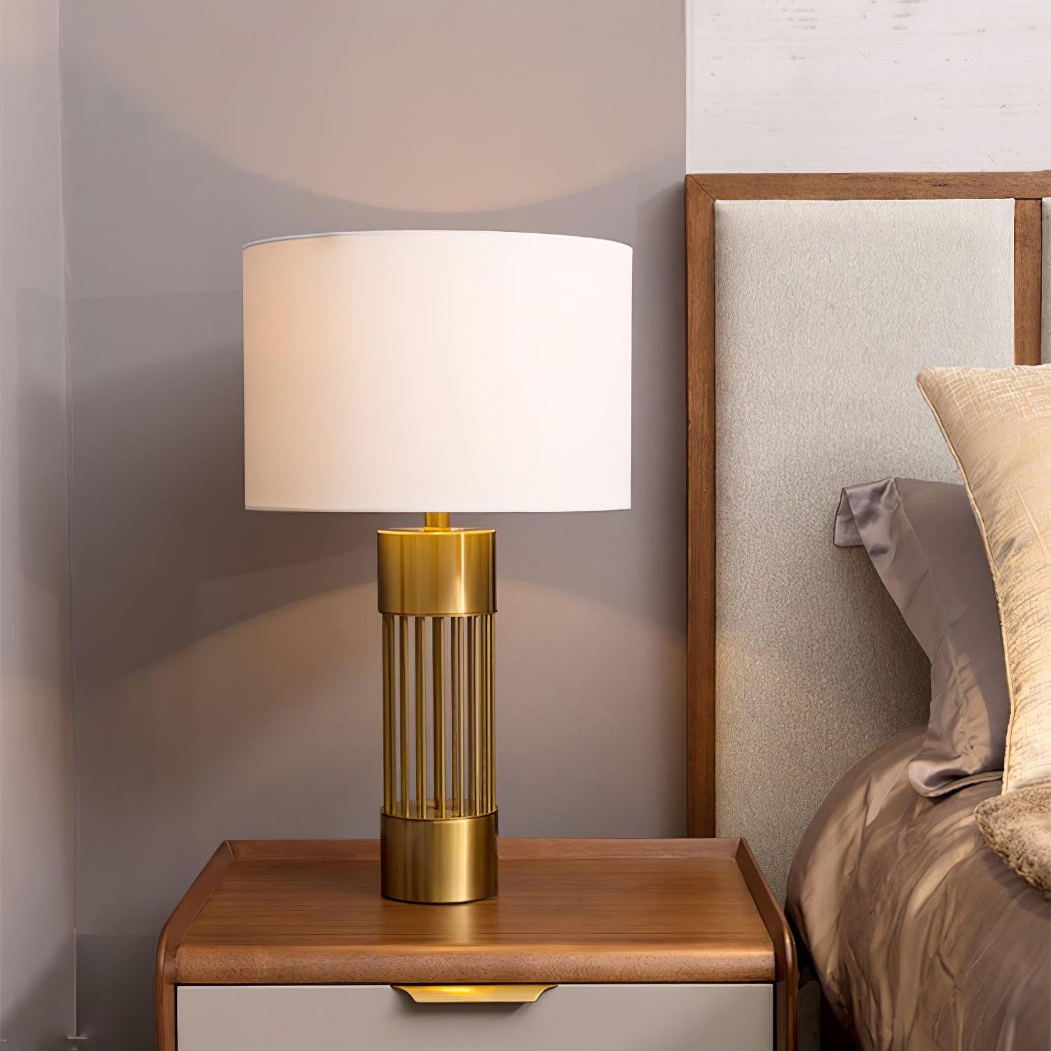 Nettle Hollow Metal Table Lamp