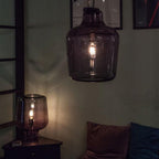 Noctra Glass Lantern Table Lamp