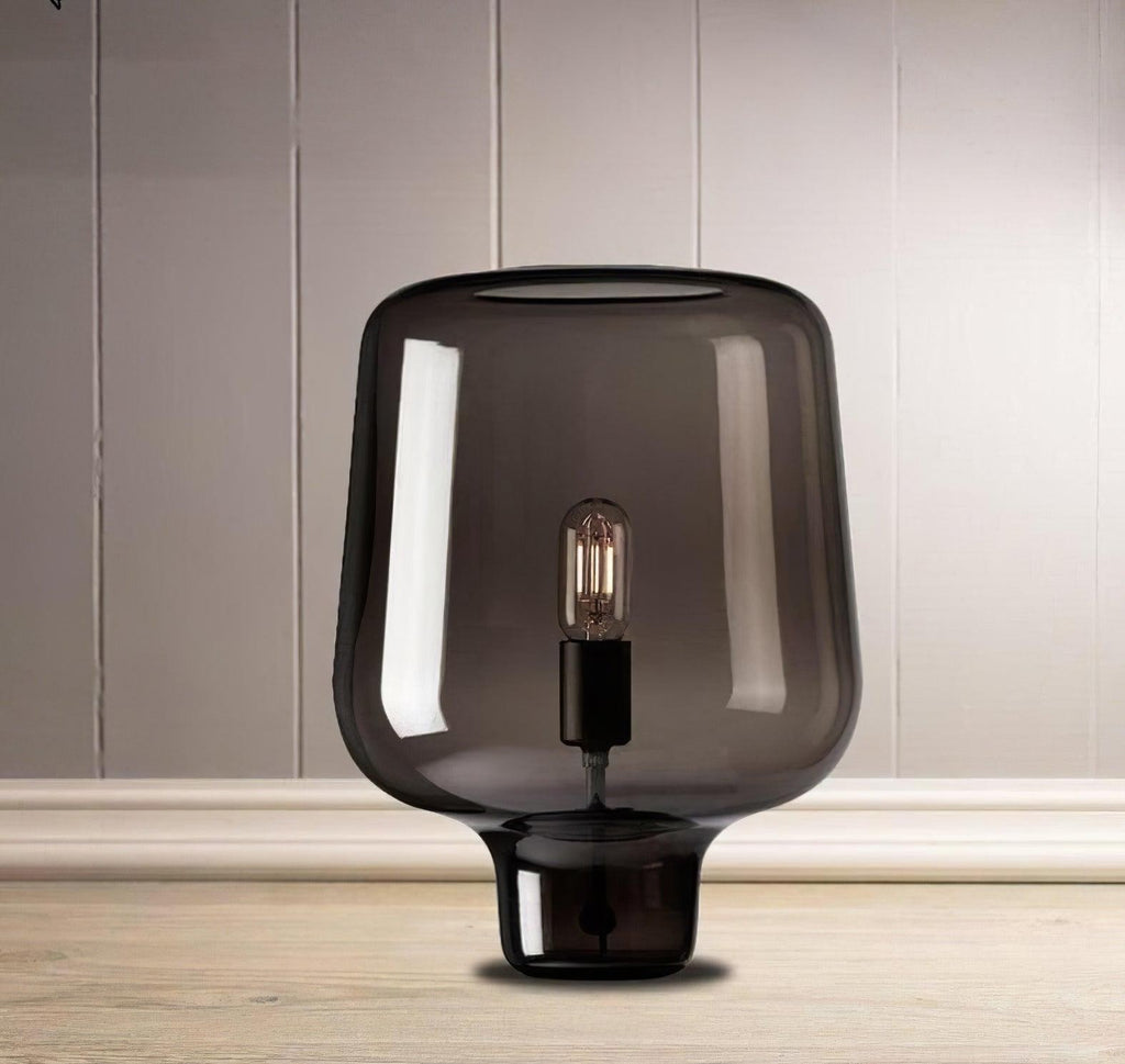 Noctra Glass Lantern Table Lamp