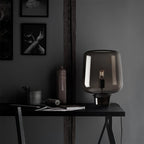Noctra Glass Lantern Table Lamp