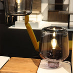 Noctra Glass Lantern Table Lamp