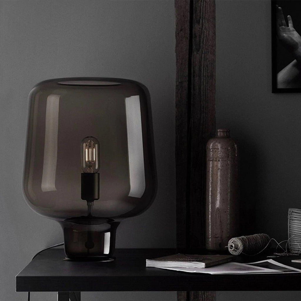 Noctra Glass Lantern Table Lamp