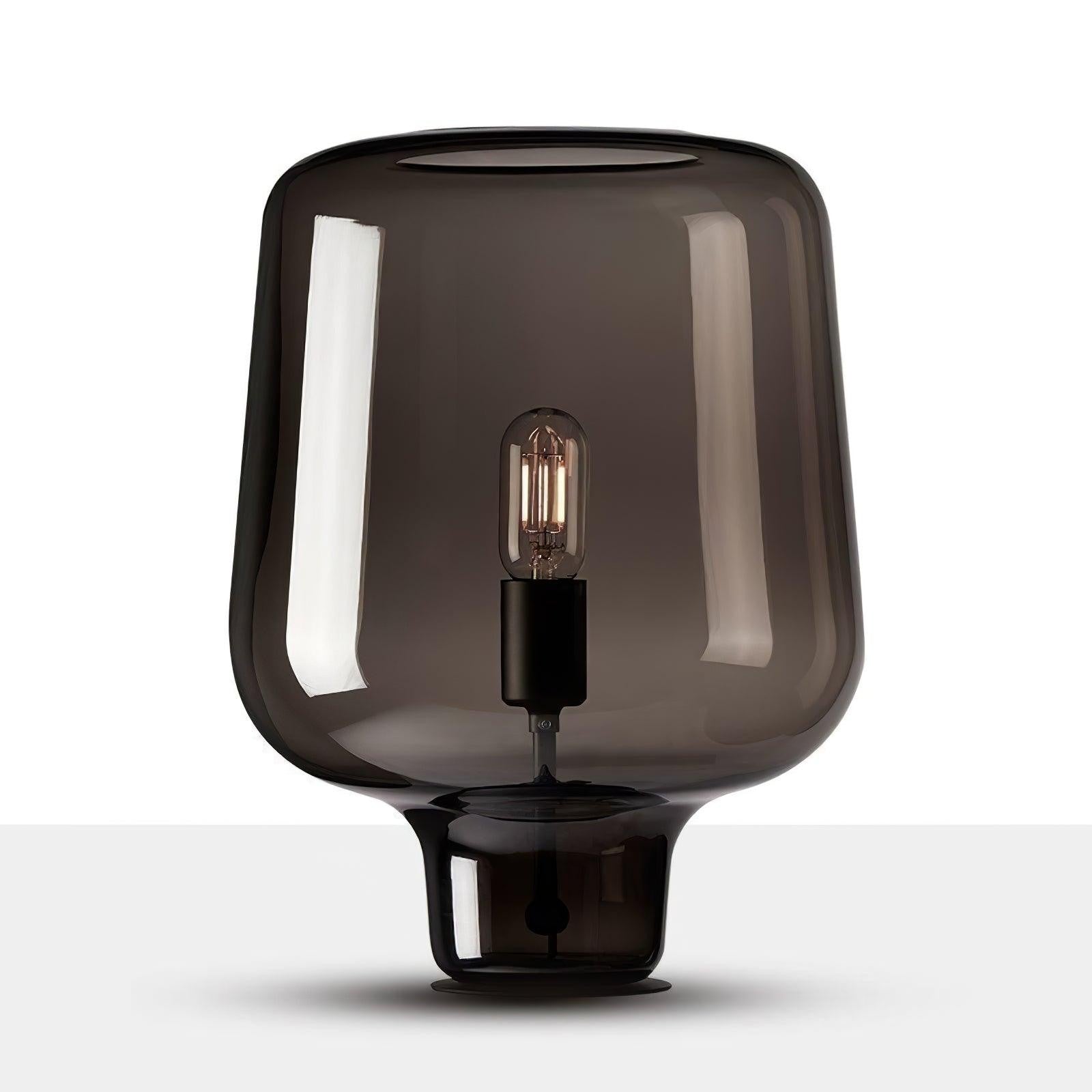 Noctra Glass Lantern Table Lamp