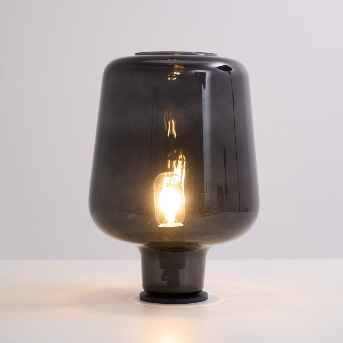 Noctra Glass Lantern Table Lamp