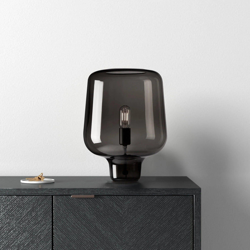 Noctra Glass Lantern Table Lamp