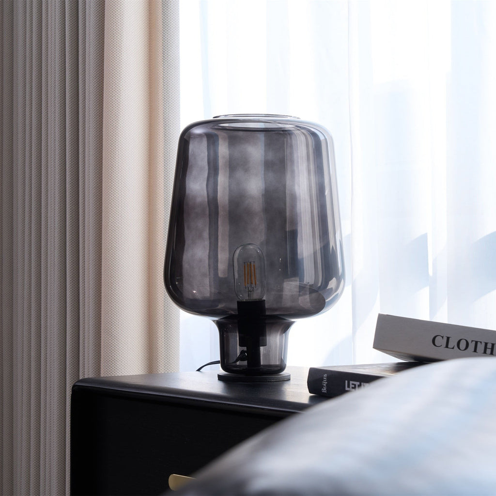 Noctra Glass Lantern Table Lamp