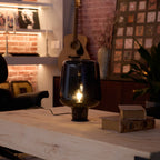 Noctra Glass Lantern Table Lamp