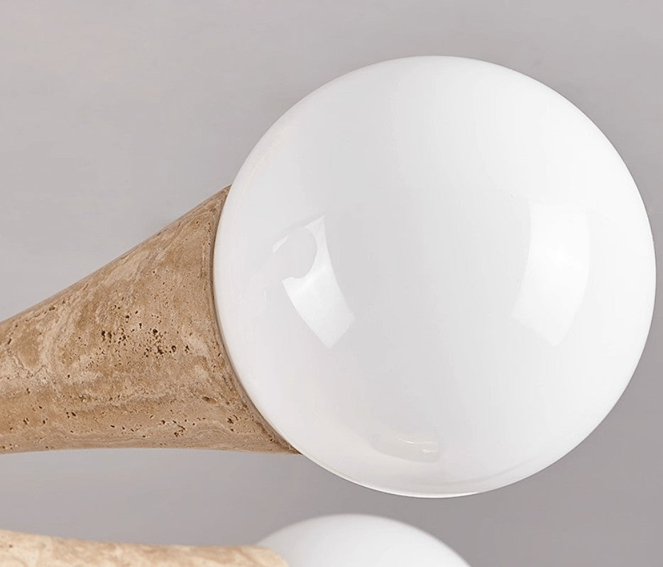 Nordara Travertine Branch Chandelier