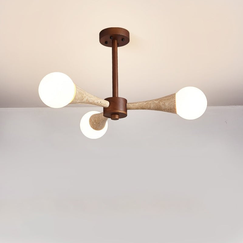 Nordara Travertine Branch Chandelier