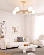 Nordara Travertine Branch Chandelier