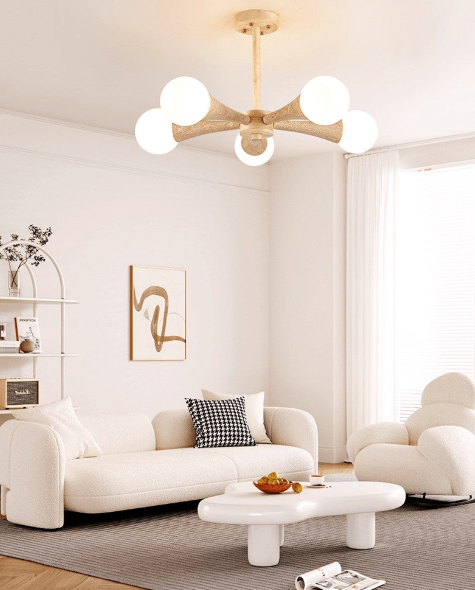 Nordara Travertine Branch Chandelier