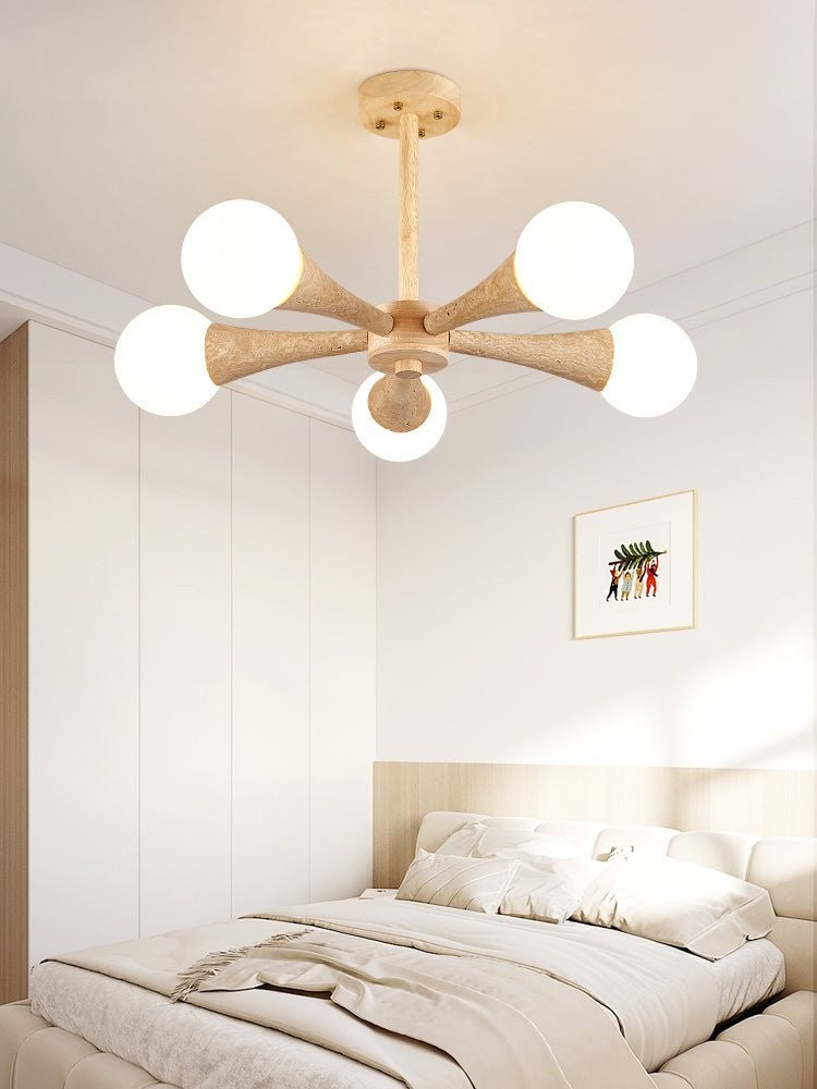 Nordara Travertine Branch Chandelier