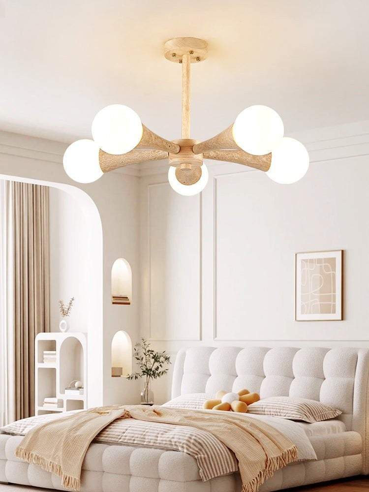 Nordara Travertine Branch Chandelier