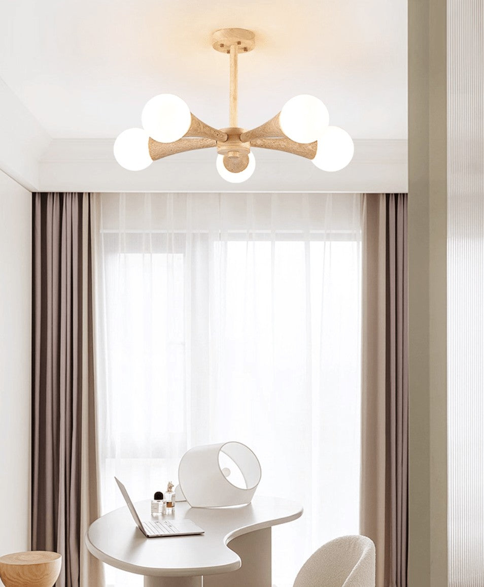 Nordara Travertine Branch Chandelier
