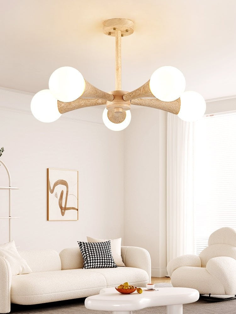 Nordara Travertine Branch Chandelier
