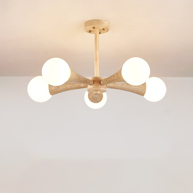 Nordara Travertine Branch Chandelier