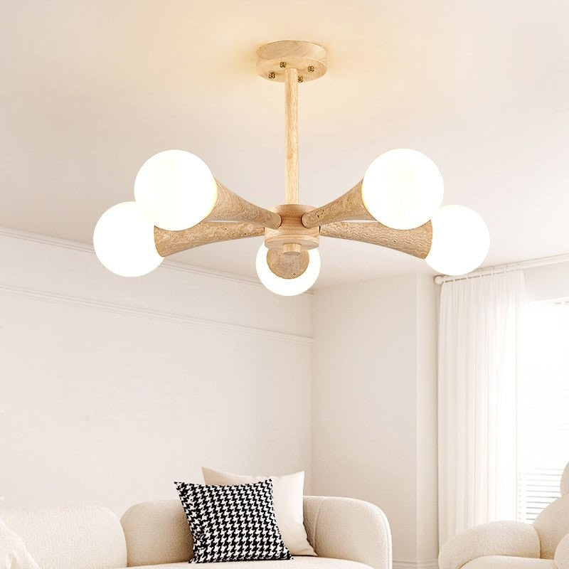 Nordara Travertine Branch Chandelier