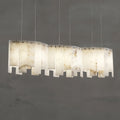 Nordic Alabaster Wave Pendant