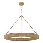 Oakley 48'' Integrated LED Soft Gold Chandelier Tan 48"W x 36.5"H x 48"D