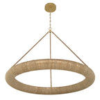 Oakley 48'' Integrated LED Soft Gold Chandelier Tan 48"W x 36.5"H x 48"D