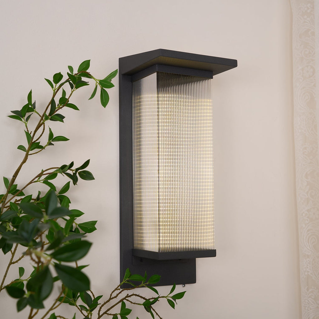 Oleron Box Outdoor Wall Light