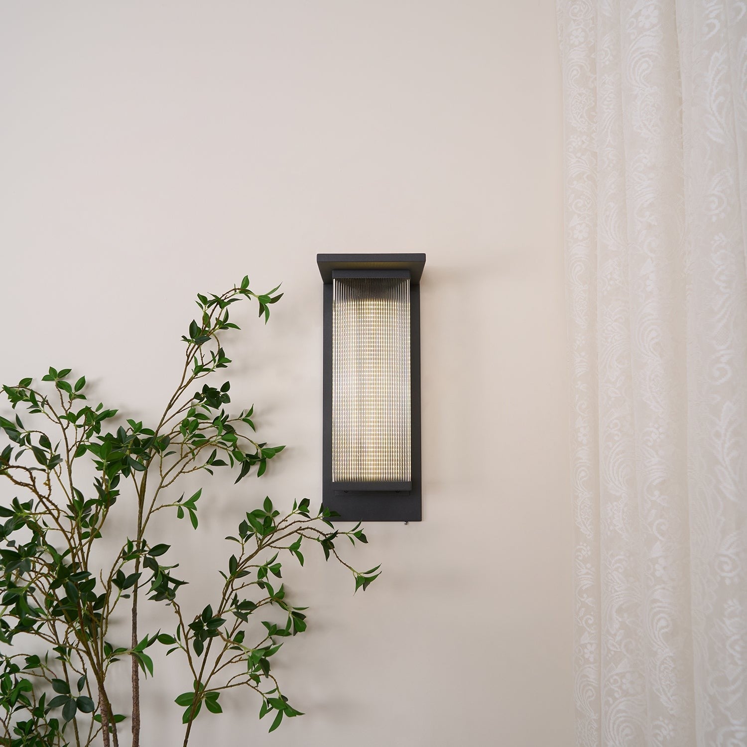 Oleron Box Outdoor Wall Light
