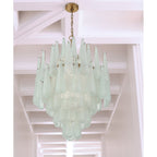 Ollie 26.25'' Aged Brass Chandelier Green 26.25"W x 36.75"H x 26.25"D