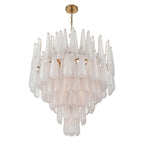 Ollie 33.25'' Aged Brass Chandelier Clear 33.25"W x 40.75"H x 33.25"D