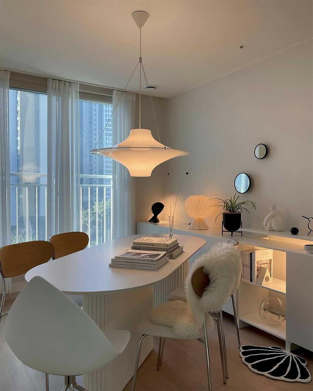 Orbitra Acrylic Pendant Light