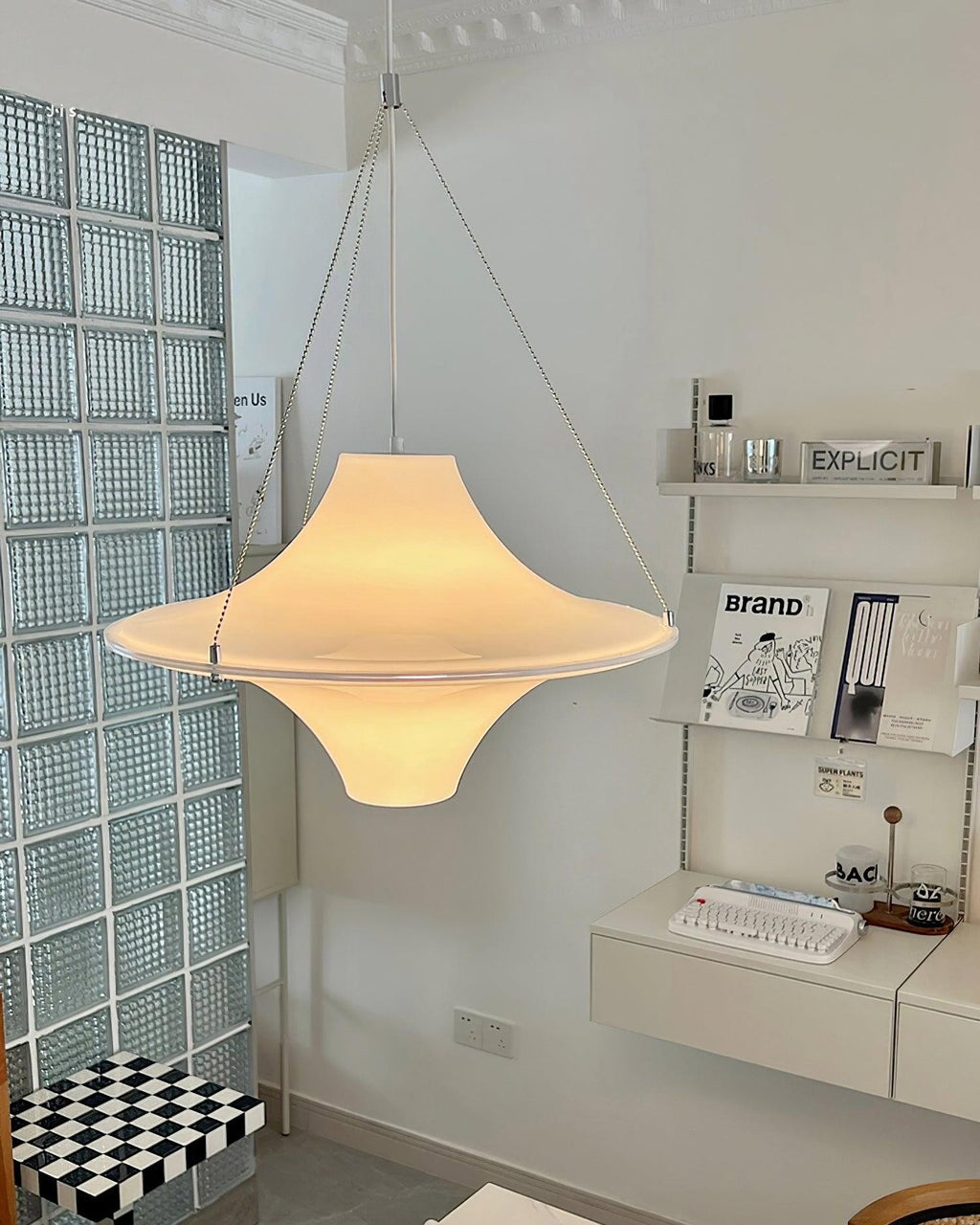 Orbitra Acrylic Pendant Light