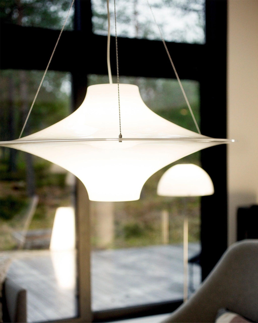 Orbitra Acrylic Pendant Light