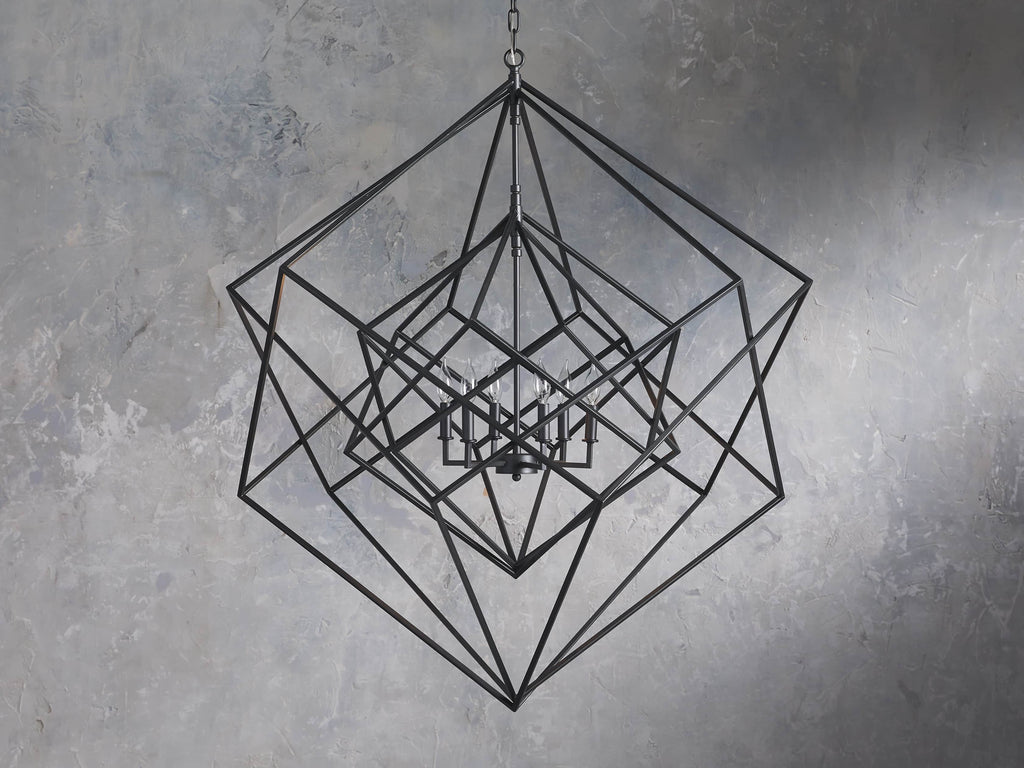 Orion Geometric Sphere Chandelier