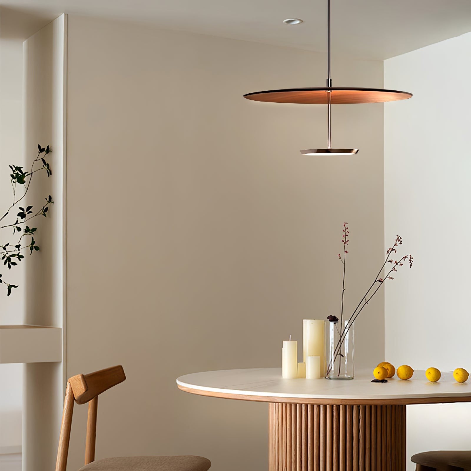 Orivon Halo Disc Pendant