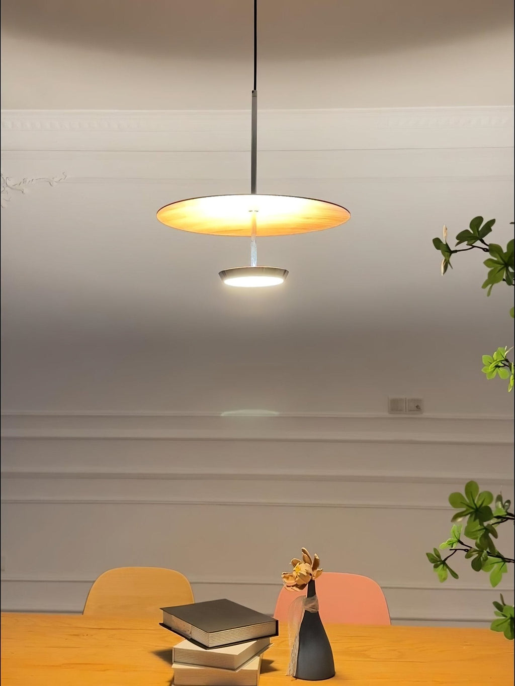 Orivon Halo Disc Pendant